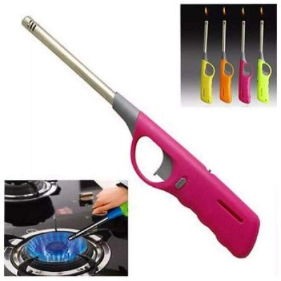 Picture of Kitchen Gas Stove Lighter With Adjustable Flame & Refillable Gas Multicolor 