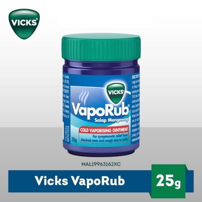 Picture of Vicks VapoRub Ointment for Cold relief 25g - India Body 