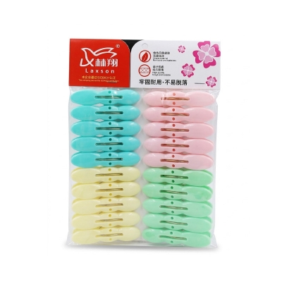 Picture of Cloth clip Plastic 20 pcs Multicolor 
