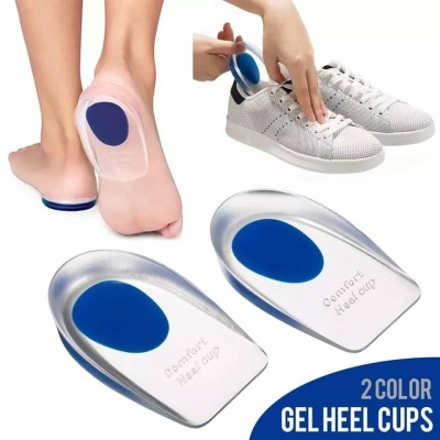 Picture of Tynor Heel Cushion Silicone ( Comfortable Odorless Pain Relief) - 1 Pair  