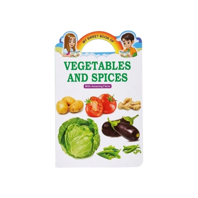 Picture of Kid's Learning Book (4 set)- Vegetables, Insects, Birds, General Knowledge - Age 3+ Years Multicolor 