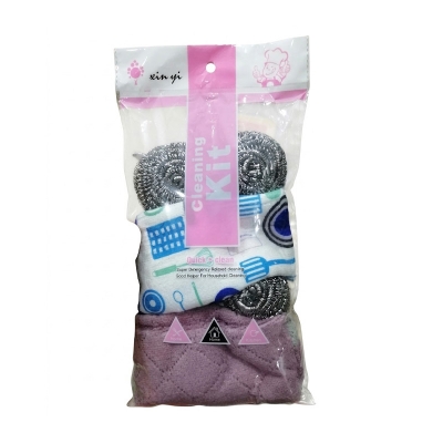 Picture of Kitchen Cleaning Dish Brush & Scrub Brush & Small Towel Small (1 Pack) Multicolor 