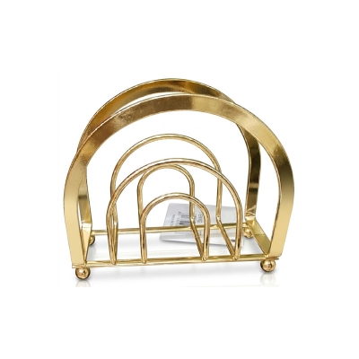Picture of Napkin Holder High Quality Stainless Steel Round Color Silver
