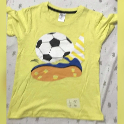 Picture of Kids T-shirt 3-4 Years (3) Yellow 
