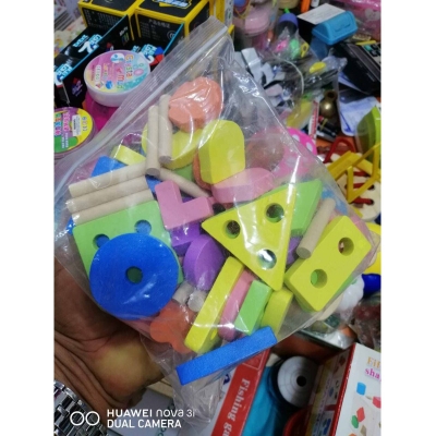 Picture of Pillar Intelligence box Childhood Education Matching Children's Toys Baby's Building Blocks Indigence Development Multicolor 