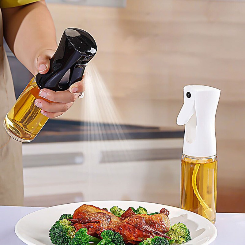 Picture of 200ml Olive Oil Spray Bottle Cooking Mister Sprayer Kitchen tool BBQ Air Fry Multicolor 