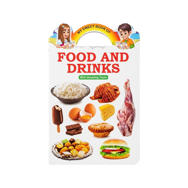 Picture of Kid's Learning Book (4 set)- Nationals, Habits, Food & Drinks, Flowers - Age 3+ Years Multicolor 