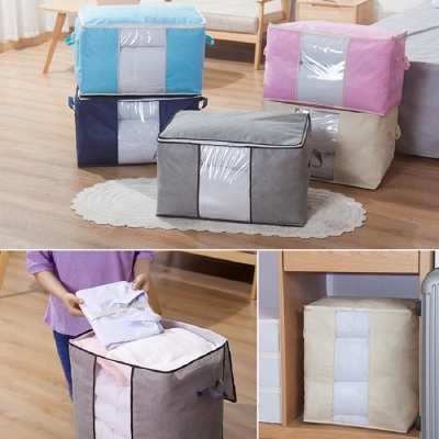 Picture of Folding Travel Doff Bags, Under-Bed Storage Bags, Wardrobe Organizers, Clothes Bags, Hospital Bags, Weekander Bags, Over Night Bags, Carrie-On Bag-1 Pice Multicolor 