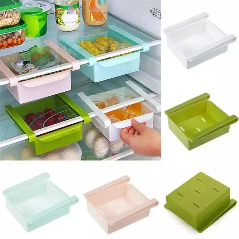 Picture of Multi-functional Fridge Box Sliding Fridge Drawer Multicolor (Set Of 1) Multicolor 