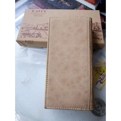 Picture of Long Kabir Leather Wallet Money Parse (brown) for men Light Brown 