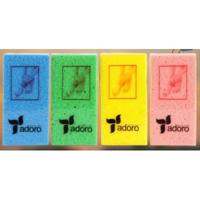 Picture of 5 pcs Adoro Premium Quality Pumice Sponge / Pedicure sponge / Skin Scrubber / Foot scrubber stone Multicolor 