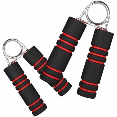 Picture of 2 Ps Hand Grip Strengthener, Hand Soft Foam Manual Exerciser, Rapid Increase of Wrist, Forearm and Finger Strength Exercise Equipment, Multicolor 