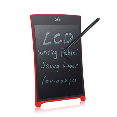 Picture of LCD Writing Tablet 8.5 inch Digital Drawing Electronic Handwriting Pad Message Graphics Board Kids Writing Board Children Gifts - Black