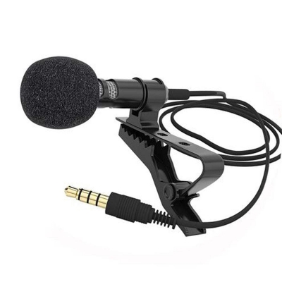 Picture of Candc U1 Microphone Proffessional Lavalier Microphone - Black