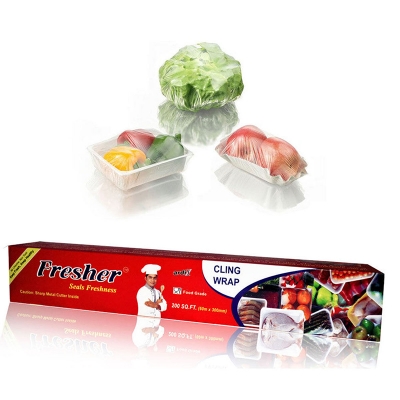 Picture of Fresher cling wrap (Wrapping paper for Keeping Food Fresh and Good) - Silver