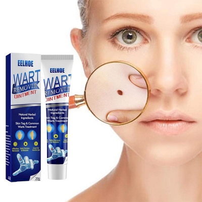 Picture of Warts & Skin Tag Remover Ointment: Treatment Cream - Blue