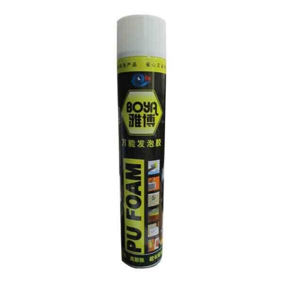 Picture of Expanding Spray Waterproof PU Foam Sealant-750 ML-BOYA BRAND - Black
