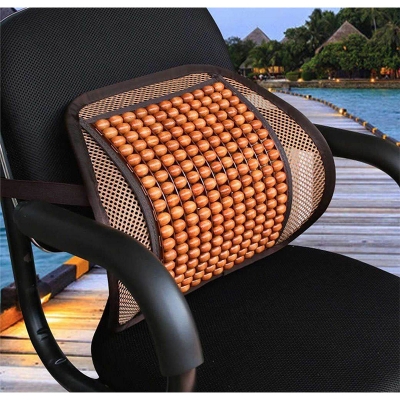 Picture of Seat Back Support For Car/Home/ Office Chair - Brown 