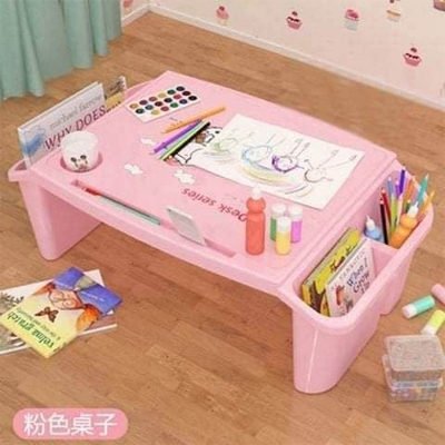 Picture of Baby Reading / Writing Table / Kids Study Table / Storage Box Plastic - Multicolor