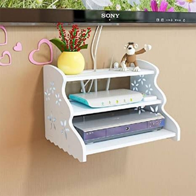 Picture of 3 in 1 Wall Router Stand (3 layer) - White