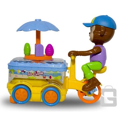 Picture of Ice Cream Van Toy/ Ice Cream Monkey Van - Multicolor