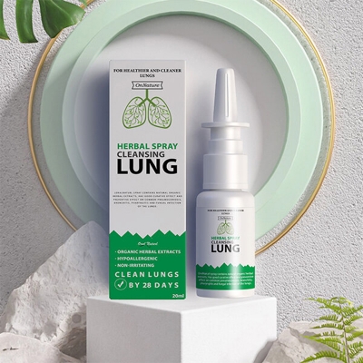 Picture of South Moon Pass Nasal Spray to relieve nasal congestion, nose, nasal discomfort, nasal cleaning care solution - White
