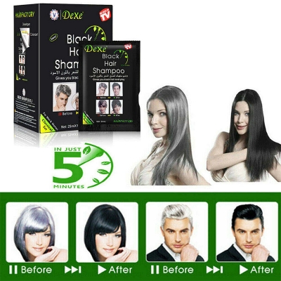 Picture of Dexe Black Hair Shampoo - Black