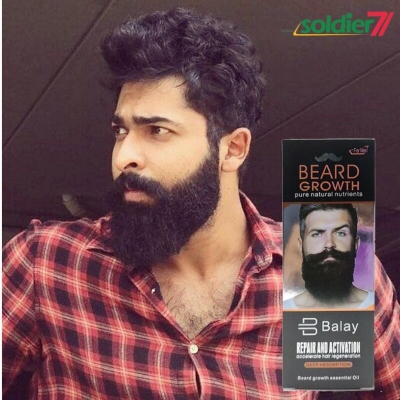 Picture of Balay Beard Growth Pure Natural Nutrients - Black