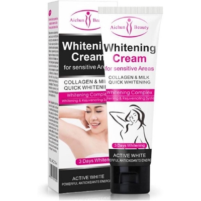 Picture of Aichun Beauty Armpit Whitening Cream Body Underarm Legs and Knees Private Parts Skin Whitening Skin-lightening- 60g