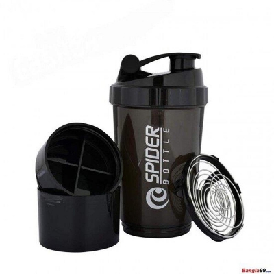 Picture of Stay Hydrated and Energized with the Spider Shaker Bottle Perfect for Gym - A Convenient Way to Mix Protein Shakes and Keep Going Through Your Workouts - Multicolor