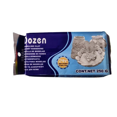 Picture of Dozen Air Hardening Modelling Clay 250g - Silver