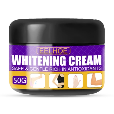 Picture of Eelhoe Whitening Cream Underarm Whitening Private Armpit Body Cream Legs Whitening Parts Cream Knees Leg Private Parts Natural Whitening Deodorant Cream Korean Cosmetics（50g） - Purple