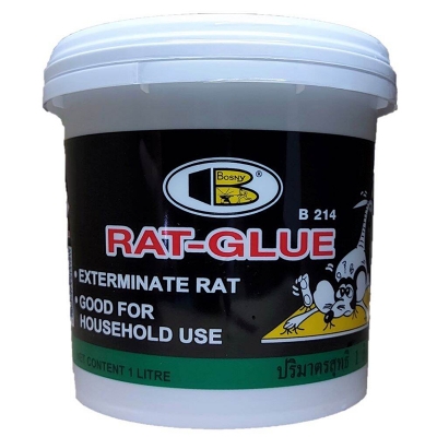 Picture of Bosny Rat Trapping Glue 400 ML Rat Glue - Great to Have - Simple to Use - Black