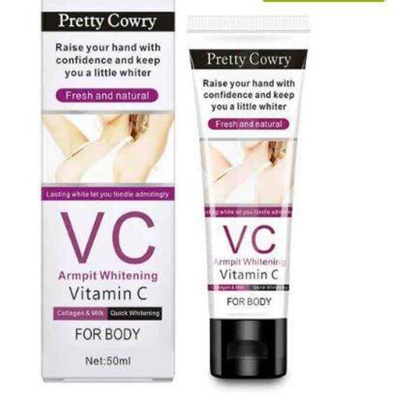 Picture of VC Armpit Whitening Cream 50 Ml Underarm Dark Spot Reducer Lightening Blemish Corrector for Women Anti-Odor Long-Lasting