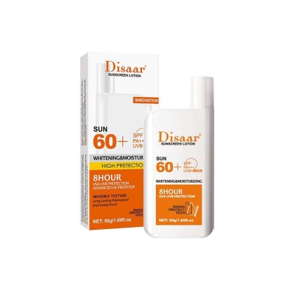 Picture of Disaar Sunscreen Lotion SPF PA+++ UVB+UVA – 50G - Orange