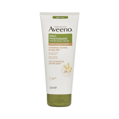 Picture of Aveeno Daily Moisturising Vanilla & Oat Body Cream

(200ml) - Brown