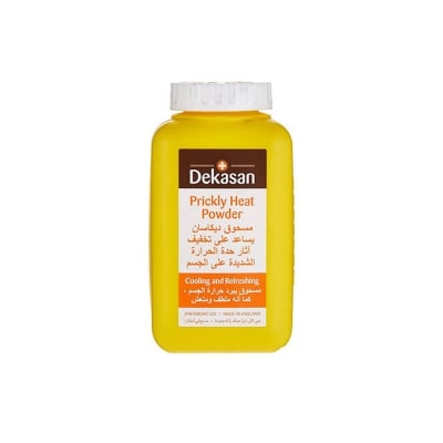 Picture of Dekasan Prickly Heat Powder 100 g - Cooling and refreshing - Yellow