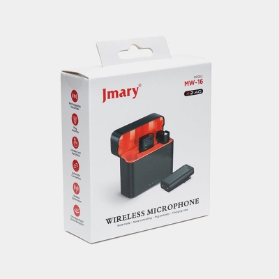 Picture of Jmary MW-16 2.4G Wireless Microphone For Mobile & Camera - Black
