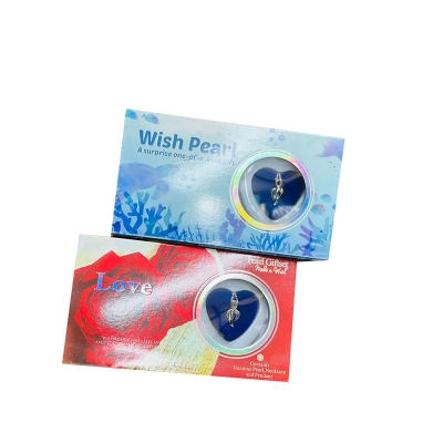 Picture of Wish Pearl Necklace - Single Piece Jewelry Accessory - Blue