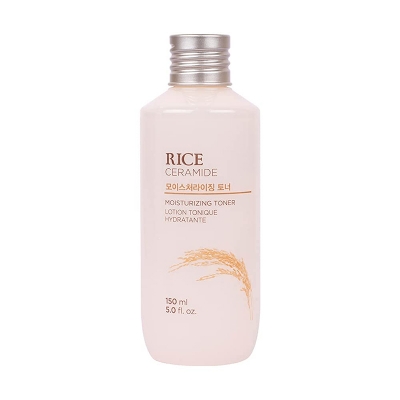 Picture of The Face Shop Rice & Ceramide Moisturizing Face Toner Lotion (Korea) - 150ml - Brown