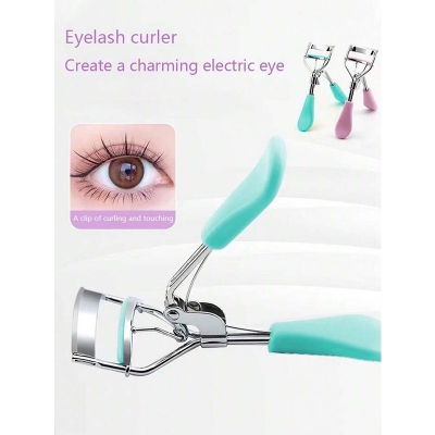 Picture of Eyelash Curler Cosmetic Makeup Eye Lash Curler Curling Tweezers (1pcs) - Multicolor