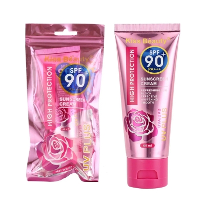 Picture of Kiss Beauty High Protection Sunscreen Cream SPF 90 PA+++ 60 ml