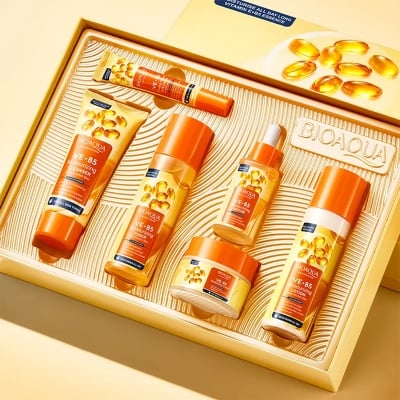 Picture of BIOAQUA VE+B5 Moisturizing Skincare Set - Orange