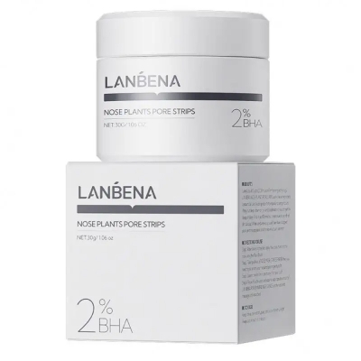 Picture of LANBENA Nose Plants Pore Strips 30g (1.06 oz) with 2% BHA