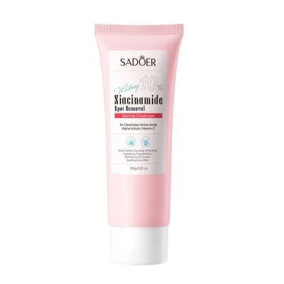 Picture of SADOER 10% Niacinamide Spot Removal Gentle Cleanser - 100g/3.52 oz - Pink