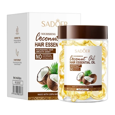 Picture of SADOER Nourishing Coconut Oil Hair Essential Oil 1ml x 30pcs