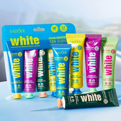 Picture of SADOER White - Travel Plant Extract Whitening Toothpaste 5-piece Set