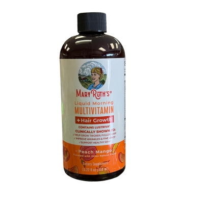 Picture of Mary Ruth's Liquid Morning Multivitamin + Hair Growth (450 mL)