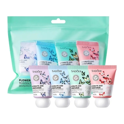 Picture of SADOER Flower Moisturising Repair Hand Cream Set (Hydrate and Moisturize)