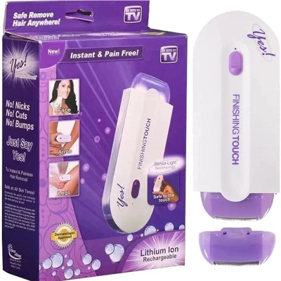 Picture of Finishing Touch Yes! Instant & Pain Free Hair Remover - Purple